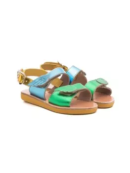 Ancient Greek Sandals сандалии Lliada с открытым носком, синий