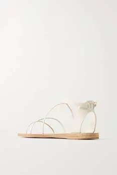 ANCIENT GREEK SANDALS сандалии Meloivia из кожи, слоновая кость