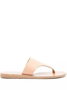 Ancient Greek Sandals сандалии Mera с Т-образным ремешком, нейтральный цвет