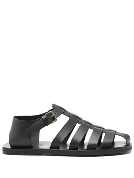 Ancient Greek Sandals сандалии Nestoras, черный