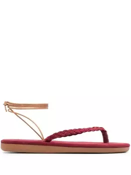 Ancient Greek Sandals сандалии Plage со шнуровкой, красный