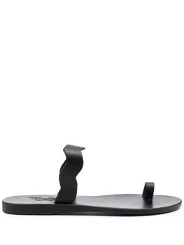 Ancient Greek Sandals сандалии Thais с открытым носком, черный
