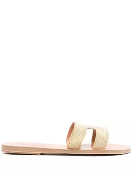 Ancient Greek Sandals шлепанцы Kentima, желтый