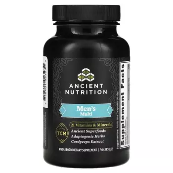 Ancient Nutrition Мужские мультивитамины, 90 капсул
