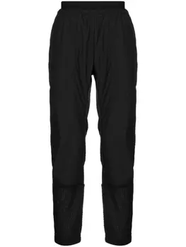 and Wander брюки со вставками, черный