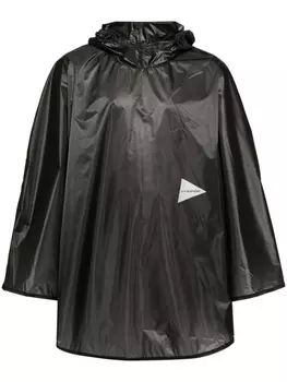 And Wander пончо Sil, серый