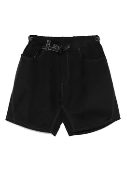 And Wander шорты с поясом, черный