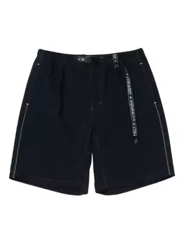 And Wander шорты с поясом из коллаборации с Gramicci, черный