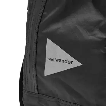 and wander Сумка-тоут ecopak 30л с 3 направлениями, черный