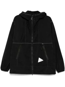 And Wander ветровка Pertex, черный