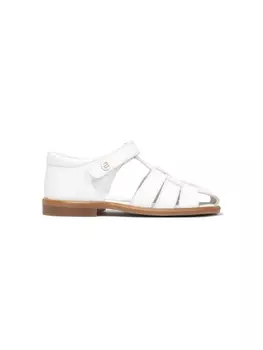 ANDANINES сандалии с ремешками, белый