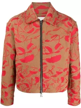 Andersson Bell легкая куртка с принтом, нейтральный цвет