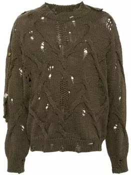 Andersson Bell свитер Fisherman, зеленый