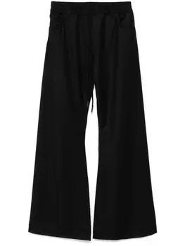 Andrea Ya'aqov расклешенные брюки из вирджинской шерсти, черный