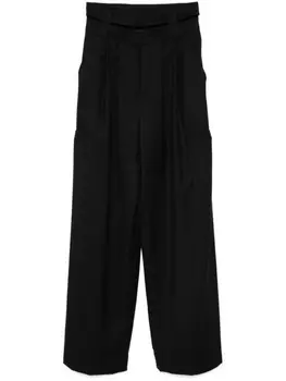 ANDREDAMO фланелевые брюки, черный