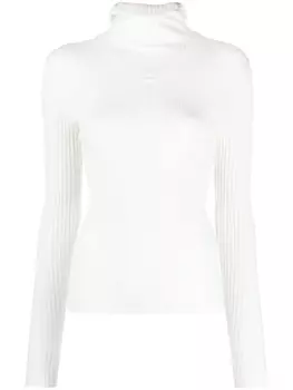 ANDREDAMO топ с капюшоном, белый