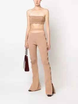 ANDREDAMO трикотажное платье, нейтральный цвет