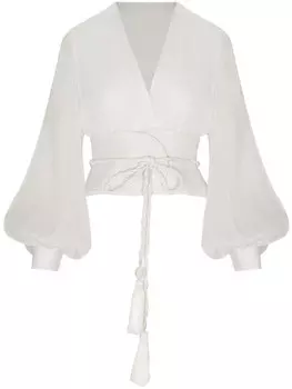 ANDRES OTALORA блузка La Costa, белый