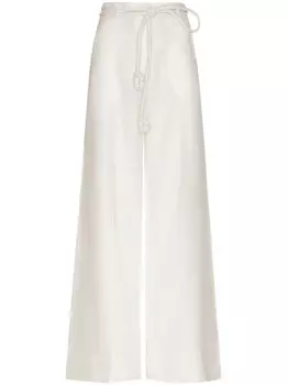 ANDRES OTALORA брюки палаццо, белый