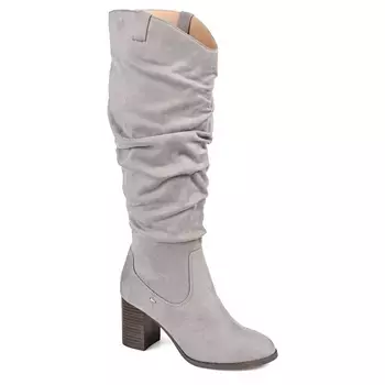 Aneil широкий голенище широкий высокий сапог Journee, серый