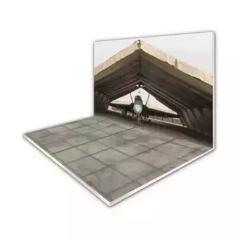 Ангар Пейзаж 03, QuickSandPlinth PVC Wall Landscape Displays (500 x 350mm)