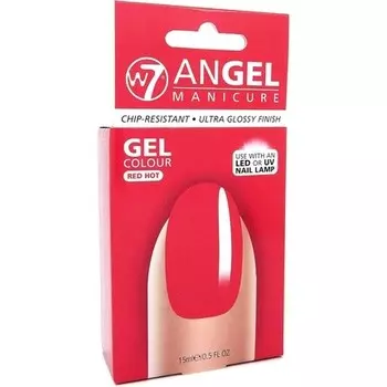 Angel Manicure Гелевый цвет ногтей Red Hot W7