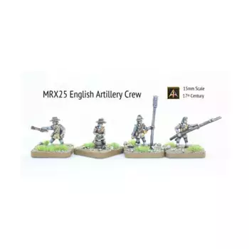 Английский артиллерийский расчет, Altuos Historical Miniatures - The 17th Century (15mm)