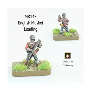 Английский мушкет с каской, Altuos Historical Miniatures - The 17th Century (15mm)