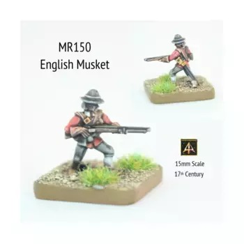 Английский мушкет в шляпе, Altuos Historical Miniatures - The 17th Century (15mm)