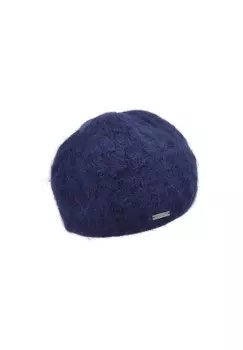 Ангорская шапка 19286-0 SEEBERGER, цвет Marine One Size