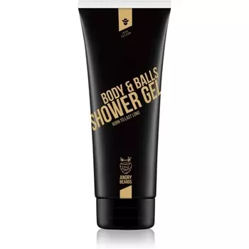 Angry Beards Jack Saloon Shower Gel 230 мл - Мужской увлажняющий гель для душа