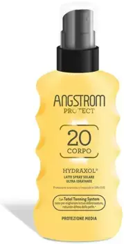 Angstrom Sun Milk Ultra Moisturizing Spray SPF 20 Body 175 мл Для более темного загара Angstrom Protect