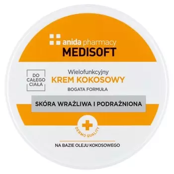 Anida, Medi Soft, кокосовый крем, 125 мл
