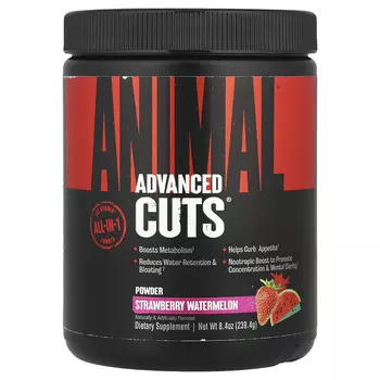 Animal, Advanced Cuts, клубника и арбуз, 239,4 г (8,4 унции)