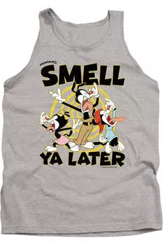 Animaniacs Smell Ya Later Взрослая майка Gildan, цвет athletic heather
