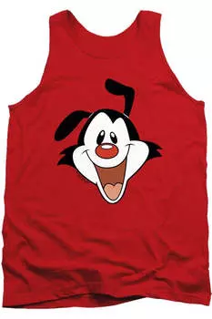 Animaniacs Yakko Head взрослая майка Gildan, красный