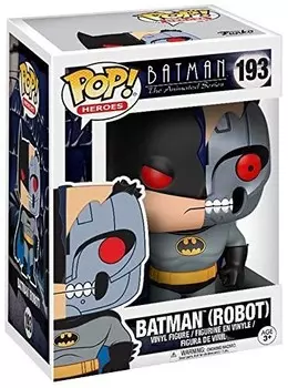 Анимированная виниловая фигурка Бэтмена-робота Бэтмена (Funko 13645) Funko POP!