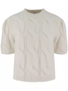 ANINE BING Бретанский свитер, белый