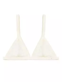 ANINE BING бюстгальтер Лорел, белый