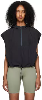 ANINE BING Черный жилет Callen