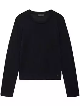 ANINE BING футболка Амани, черный