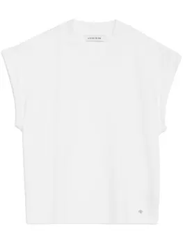 ANINE BING футболка Caspen, белый