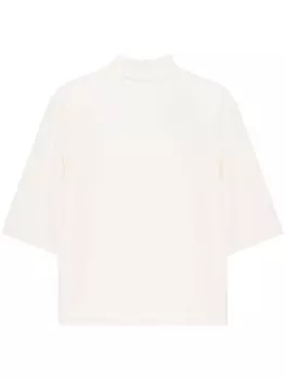 ANINE BING паулина топ, белый