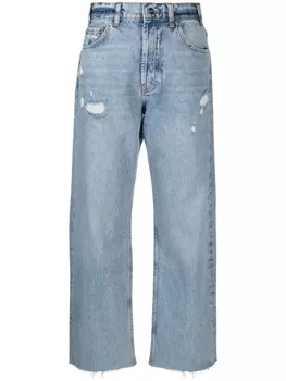 ANINE BING прямые джинсы, синий