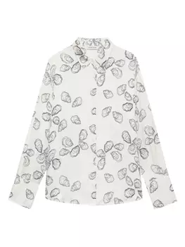 ANINE BING рубашка Avalon, белый