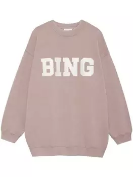ANINE BING толстовка Tyler из органического хлопка, розовый