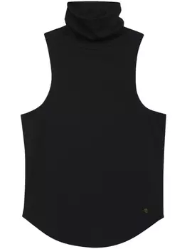 ANINE BING топ Jennie с высоким воротником, черный