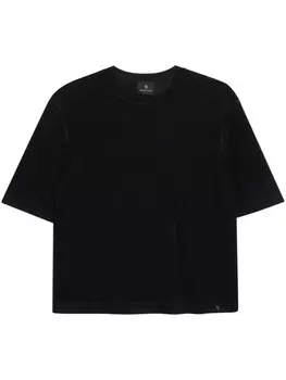 ANINE BING трикотажный топ Giorgio, черный