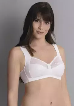 Анита с 1886 г. рельефный бюстгальтер "Орели", чашка C-F, точечное кружево, идеальная поддержка Anita Since 1886, белый