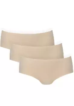 Anita с 1886 года Hipster "Essential Hipster 3-pack" (упаковка, 3 шт.), незаметны под обтягивающей одеждой, бесшовные, эластичные Anita Since 1886, цвет Desert